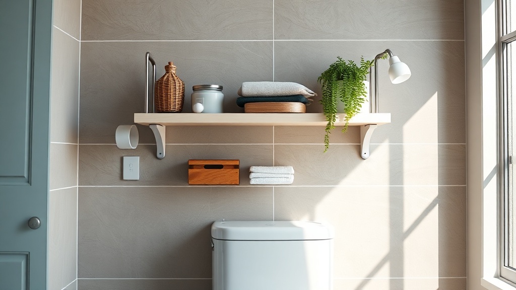 Półki w łazience nad WC: wymiary, materiały i montaż, żeby wytrzymały wilgoć i c