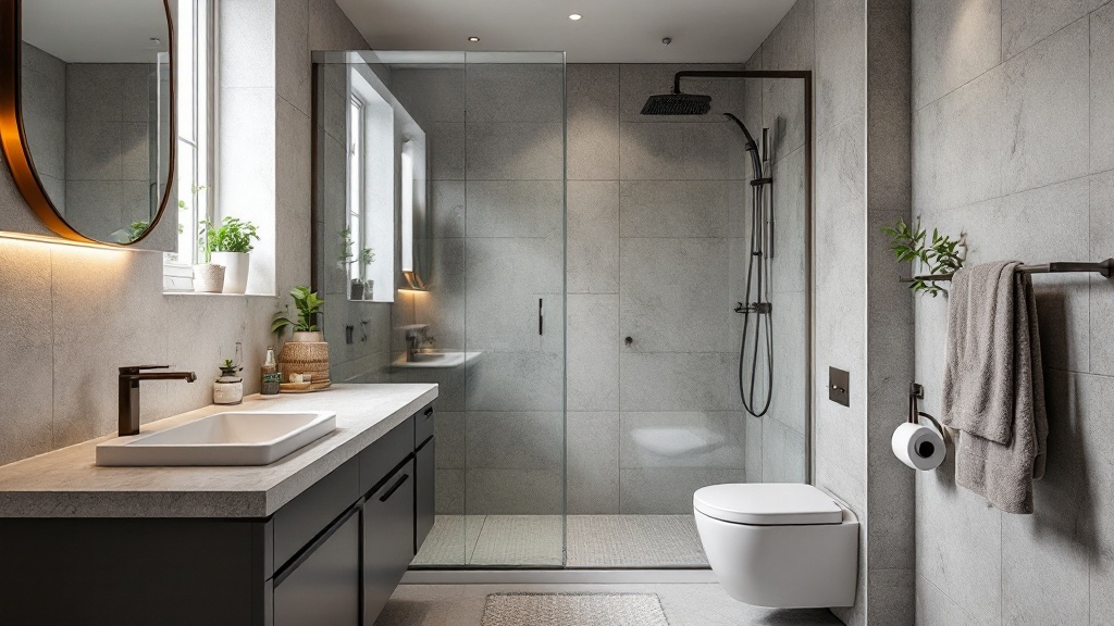 small bathroom renovation in block of flats